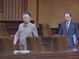 Северокорейский лидер Ким Чен Ир лично присутствовал на заседании Верховного народного собрания, где было принято решение о его переизбрании на высший государственный пост
