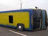 Автобус с туристами из Украины перевернулся в Румынии: 21 пострадавший Автобус с туристами из Украины перевернулся в Румынии: 21 пострадавший