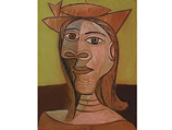 Шедевр Пабло Пикассо "Женщина в шляпе" уйдет с молотка на майских торгах Christie&#8217;s