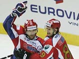 Россия выиграла у Чехии на "Чешских хоккейных играх"