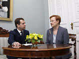 Так Медведев ответил на вопрос, прозвучавший в ходе пресс-конференции в Хельсинки по итогам его переговоров с президентом Финляндии Тарьей Халонен