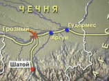 В трех районах Чечни - Шатойском, Веденском и горной части Шалинского района - объявлен режим контртеррористической операции