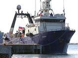 Траулер "Коралнес", ранее принадлежавший норвежской компании, затонул в 112 километрах от городка Тромсе