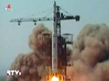 Запуск северокорейской ракеты "Ынха-2"
