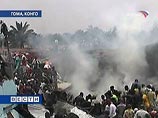 Последняя крупная авиакатастрофа в ДРК произошла в апреле 2008 года, когда самолет упал на жилые дома в районе Гома на востоке страны. Тогда погибли около 40 человек, свыше сотни были ранены Последняя крупная авиакатастрофа в ДРК произошла в апреле 2008 года, когда самолет упал на жилые дома в районе Гома на востоке страны. Тогда погибли около 40 человек, свыше сотни были ранены