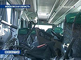 Крупное ДТП в Подмосковье - автобус врезался в фуру