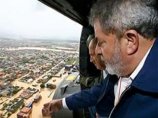 Президент Бразилии Луис Инасиу Лула да Силва облетел на вертолете наиболее затронутые разгулом стихии районы штатов Пиауи и Мараньян, пообещал федеральную помощь в преодолении последствий наводнений