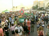 В Рио-де-Жанейро "марш марихуаны" собрал до двух тысяч человек 