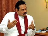 Президент Шри Ланки Махинда Раджапакса