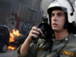 В Афинах полиция применила слезоточивый газ против манифестантов-мусульман