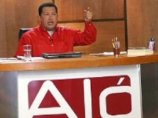 Телерадиопрограмма главы венесуэльского государства Уго Чавеса "Алло, президент" неожиданно была прервана на полпути