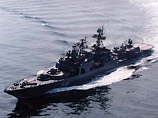 Сейчас у Африканского Рога несет боевую вахту отряд кораблей ТОФ в составе большого противолодочного корабля (БПК) "Адмирал Пантелеев" (на фото), спасательного буксира "СБ-37", танкеров "Ижора" и "Иркут"