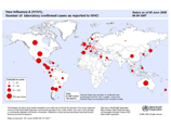 Число заразившихся гриппом A/H1N1 в мире почти достигло 22 тысяч человек