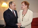 Президент Финляндии Тарья Халонен рассказала, что этот вопрос обсуждался во время недавней поездки премьер-министра России Владимира Путина в Хельсинки