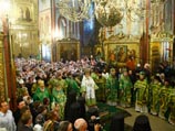 Патриарх Кирилл возглавил торжества в Троице-Сергиевой лавре, посвященные празднованию Троицы