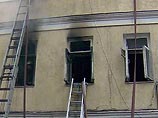 В центре Москвы горело старое трехэтажное здание, пострадавших нет 