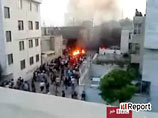 Сторонники Мусави подожгли штаб Ахмади Нежада на юге Тегерана