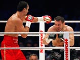 Кличко техническим нокаутом победил Чагаева в бое за три чемпионских титула Кличко техническим нокаутом победил Чагаева в бое за три чемпионских титула