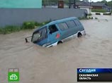 В двух муниципальных районах юга Сахалина объявлен режим чрезвычайной ситуации из-за сильных дождей