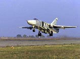 Полеты фронтовых бомбардировщиков Су-24 ВВС России, приостановленные 19 июня, возобновлены Полеты фронтовых бомбардировщиков Су-24 ВВС России, приостановленные 19 июня, возобновлены