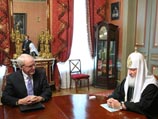 Патриарх Кирилл встретился с послом США в РФ Джоном Байерли