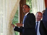 Путин встретил Обаму по-русски: напоил чаем из самовара с сапогом