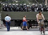 В северо-западный китайский город Урумчи, где происходят столкновения мусульман- уйгуров и ханьцев, введены войска