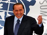 Хозяин саммита "восьмерки" в Аксиле премьер-министр Италии Сильвио Берлускони доволен итогами его работы