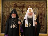 Верховный Патриарх и Католикос всех армян Гарегин II встретился с Патриархом Кириллом