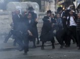 В Иерусалиме полиция применила водометы против разбушевавшихся ультраортодоксов, 26 самых активных арестованы