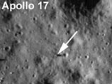 Зонд LRO впервые сфотографировал места посадки кораблей Apollo на Луне