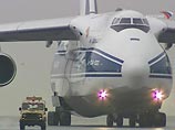 Грузовой самолет "Руслан-124" вынужденно сел в Абакане из-за отказа двигателя Грузовой самолет "Руслан-124" вынужденно сел в Абакане из-за отказа двигателя