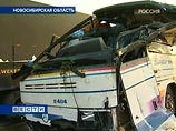 Водитель разбившегося под Новосибирском автобуса превысил скорость