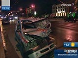 В Москве на Варшавском шоссе столкнулись шесть иномарок