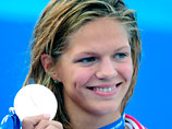 На дистанции 100 метров брассом Юлия Ефимова взяла "серебро"