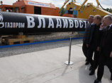 "Газпром" начал строительство газопровода "Сахалин-Хабаровск-Владивосток"