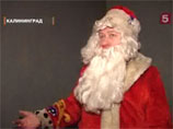 "Дед Мороз"-дебошир из России не получил убежища в Вильнюсе и теперь протестует против "литовского волка"
