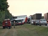 В аварии автобуса на Кубани пострадали 30 человек, создан оперативный штаб
