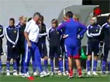 Хиддинк поучаствовал в тренировке женской сборной России по футболу