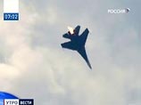 Напомним, в воскресенье в небе над Жуковским при подготовке к авиасалону "МАКС-2009" столкнулись истребитель Су-27 и спарка (двухместный самолет) Су-27УБ
