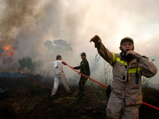 МЧС России поможет Греции в тушении лесных пожаров: в Афины направляют два самолета
