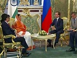 В Москве стартовали переговоры президентов России и Индии В Москве стартовали переговоры президентов России и Индии