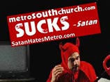 В США служители церкви развернули рекламную кампанию с образом Сатаны
