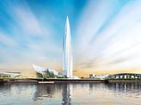 Издание отмечает, что на территории, приобретенной "Газпромом" (напротив Смольного монастыря) законом разрешено строить здания не выше 100 метров Издание отмечает, что на территории, приобретенной "Газпромом" (напротив Смольного монастыря) законом разрешено строить здания не выше 100 метров