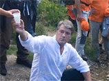 Президента Украины Ющенко хотят судить за "публичное пьянство"