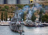 После списания противолодочного крейсера "Москва" проекта 1123 унаследовал его имя и стал флагманом Черноморского флота России