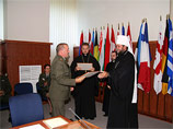 Восемь священнослужителей Молдавской Православной Церкви получили звание лейтенант запаса