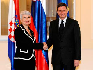 Словения готова разблокировать переговоры Хорватии о вступлении в Евросоюз Словения готова разблокировать переговоры Хорватии о вступлении в Евросоюз