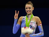 Гимнастка Евгения Канаева в Японии стала уже семикратной чемпионкой мира