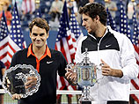 Мартин дель Потро не позволил Федереру шестой раз подряд выиграть US Open
